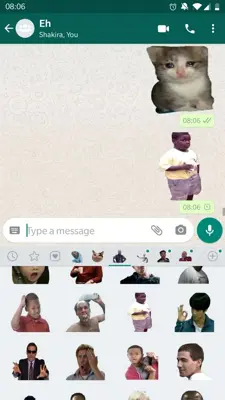 Memes Stickers para WhatsApp android App screenshot 9