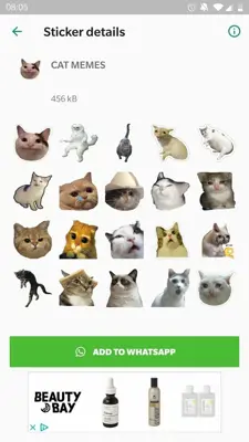 Memes Stickers para WhatsApp android App screenshot 5